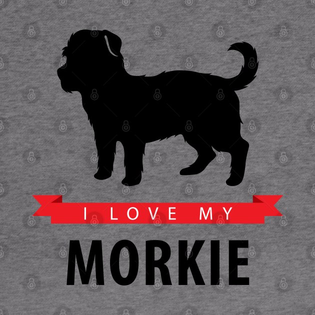 I Love My Morkie by millersye